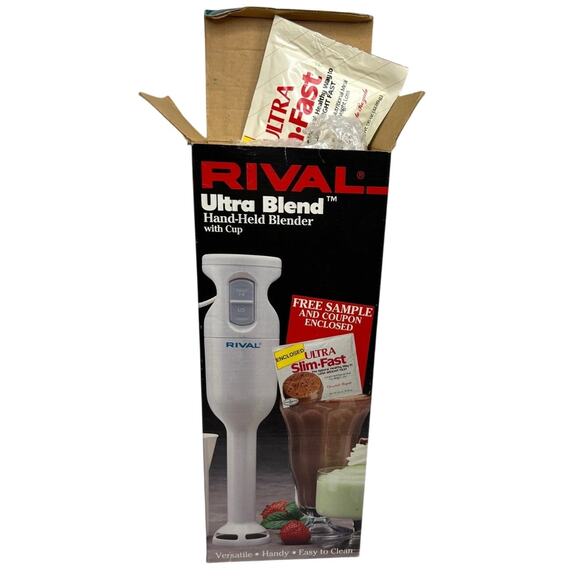 Rival Ultra Blend Hand Held Blender White Model 950-New In Box - Picture 1 of 6